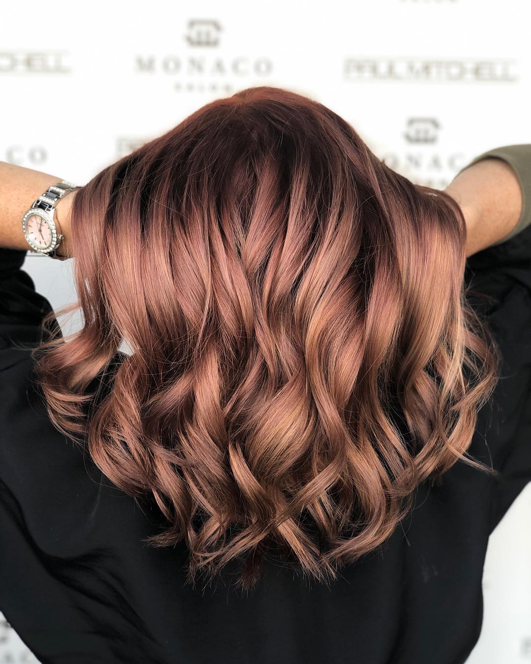 Pumpkin Spice & Gingersnap Hair Color in Tampa Monaco Salon