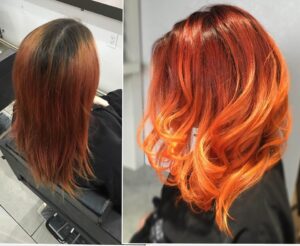 dillon k red hair beauty Monaco Salon Tampa