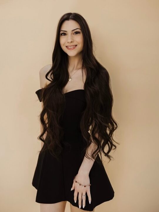 Christine hair extensions stylist Bay to Bay Salon